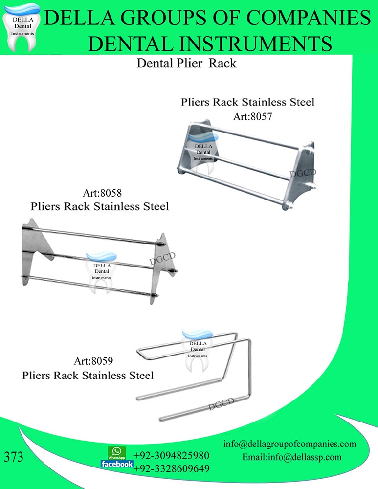 Dental Plier Rack